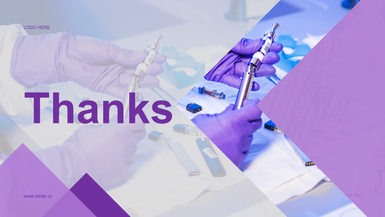 紫色科技生物研究报告PPT案例