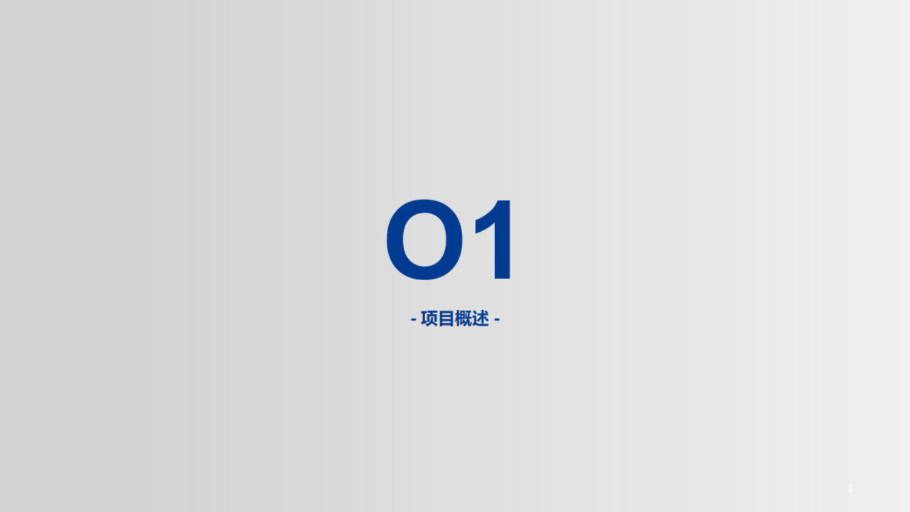 白色商务家用住宅地产项目PPT案例
