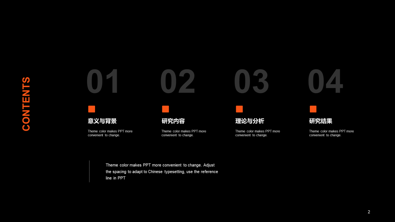 橙色科技航空制造毕业答辩PPT案例