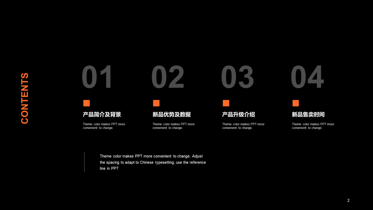 黑色科技电子产品发布会PPT案例