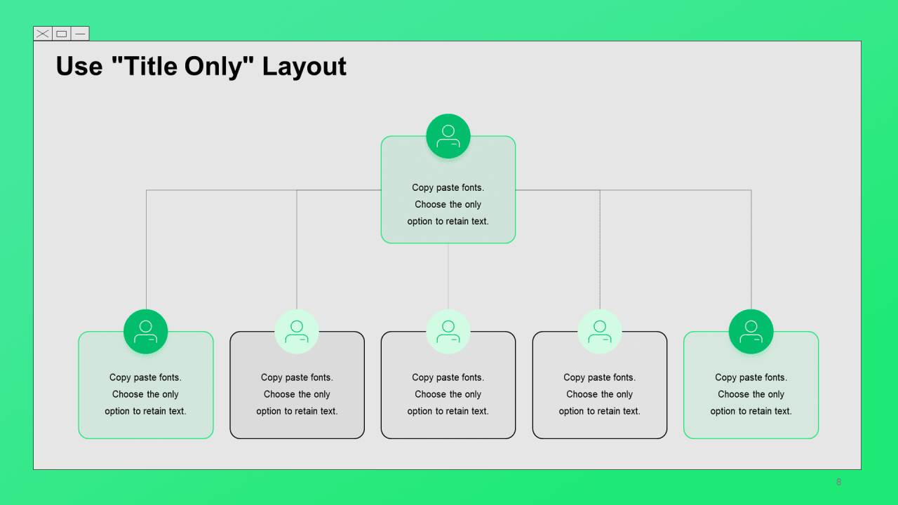 灰色简约品牌营销绿色PPT案例