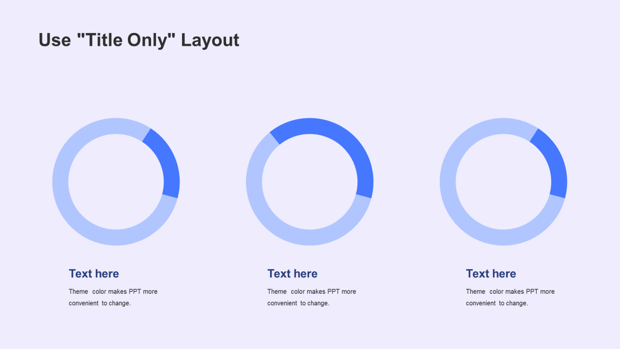 蓝色简约扁平培训PPT案例