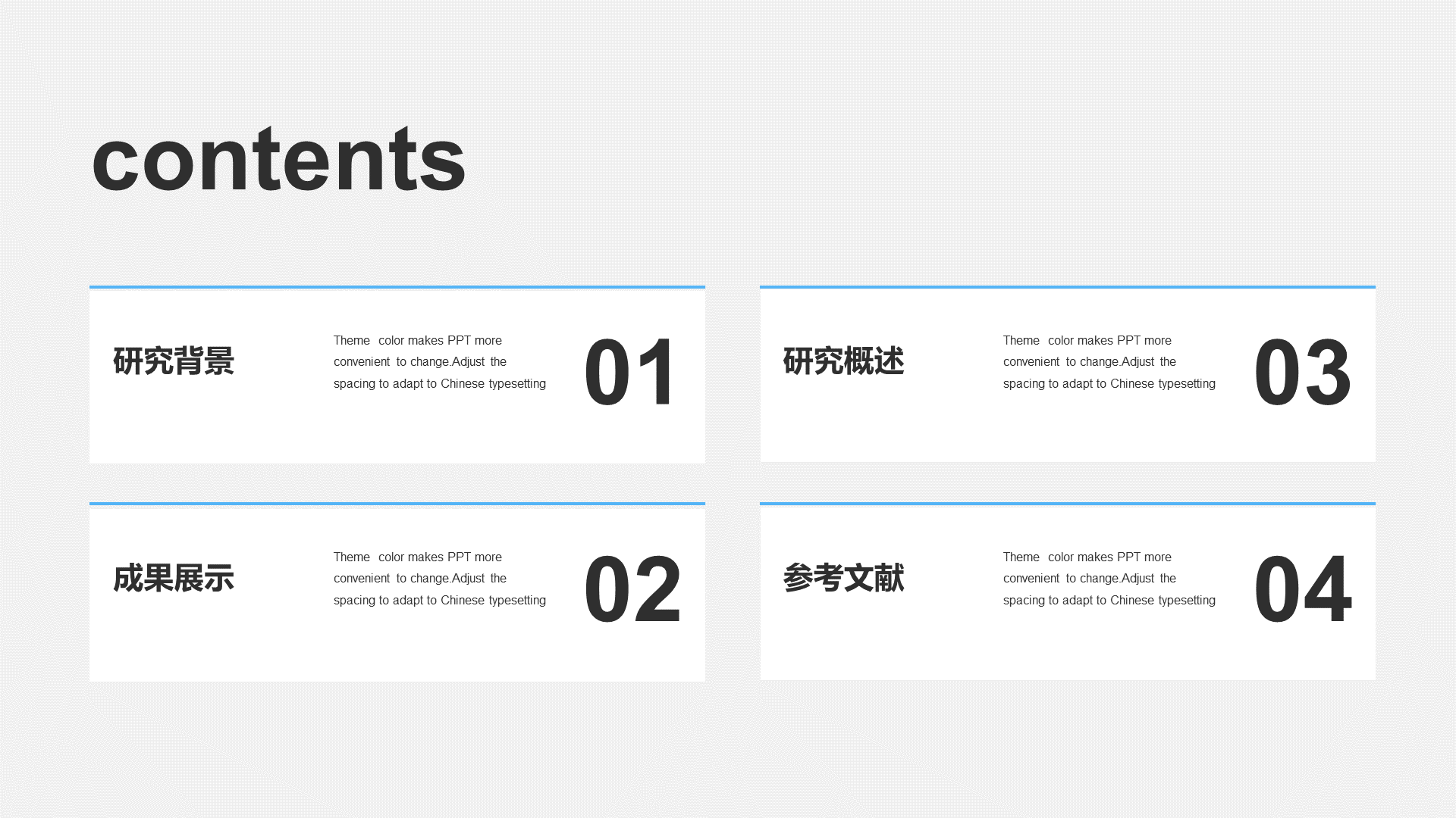 蓝色商务医疗药学研究报告PPT模板