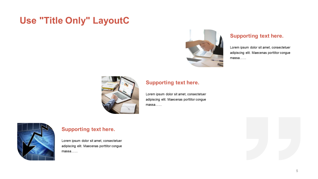 橙色简约工作总结PPT主题