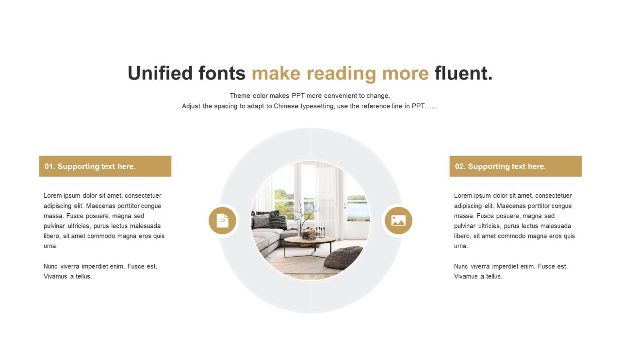 黄色商务现代家居商业计划书PPT模板
