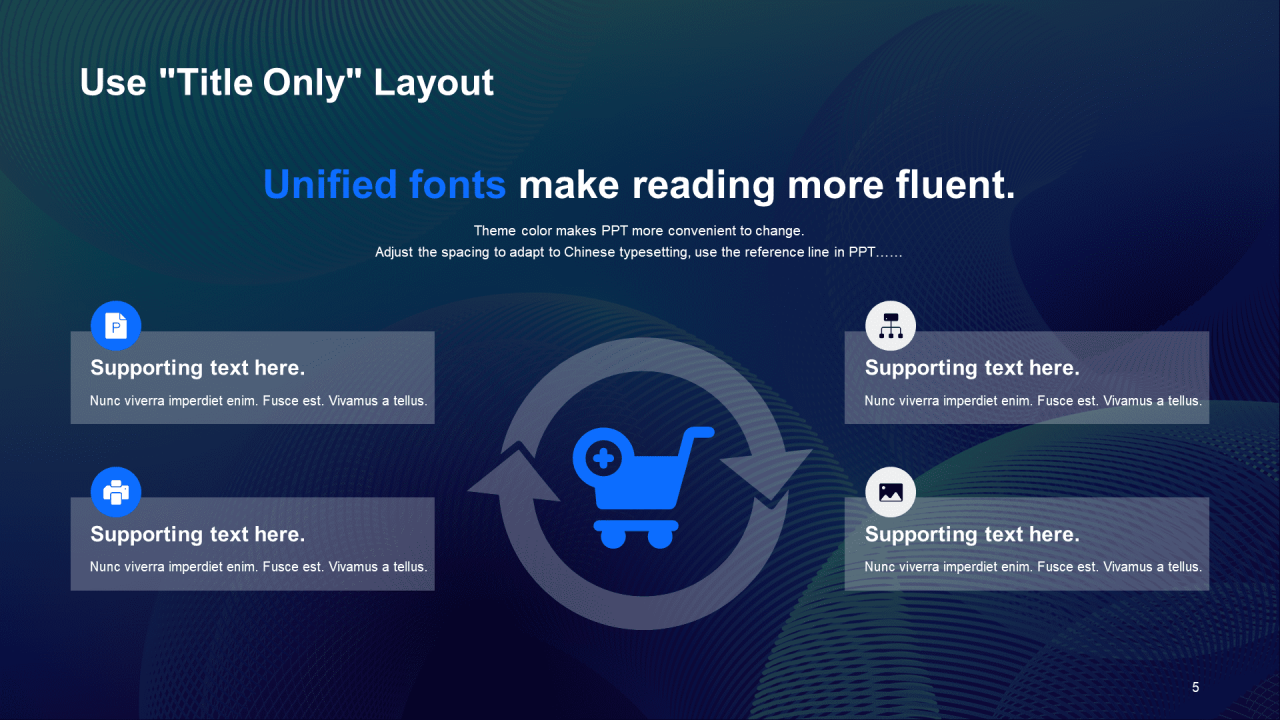 蓝色商务现代互联网商业计划书PPT模板