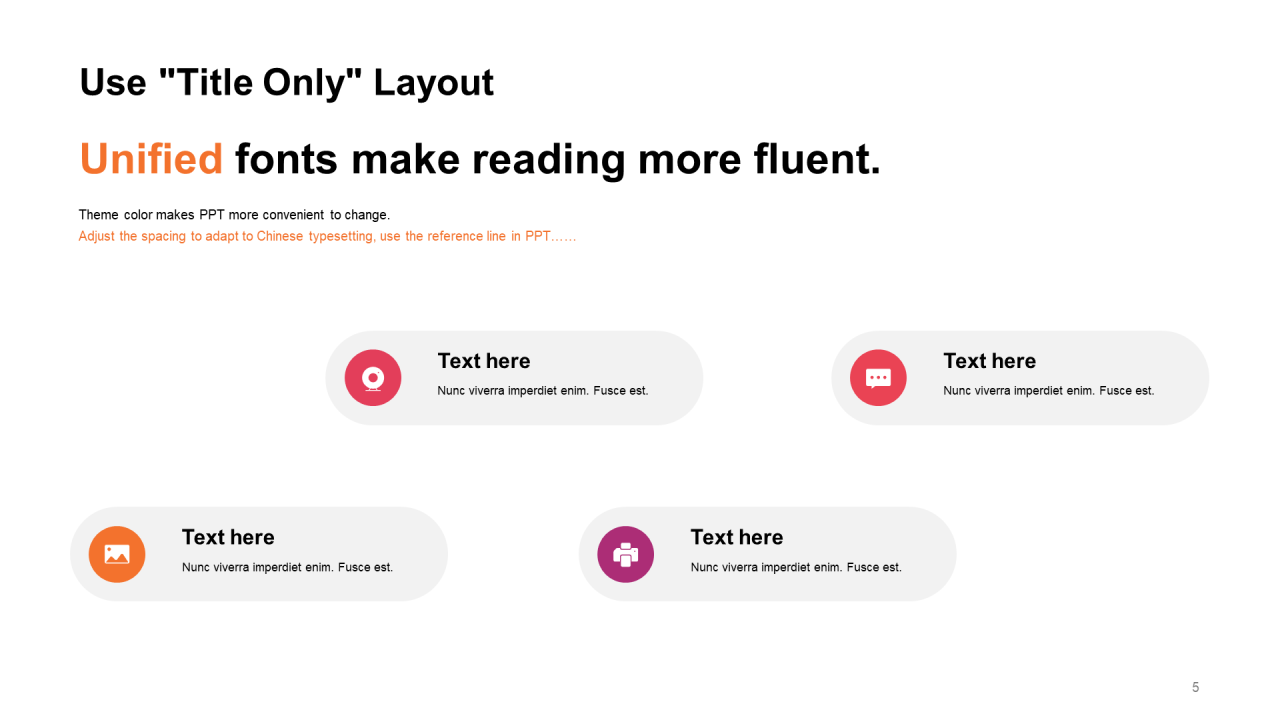 橙色插画物流工作总结PPT模板