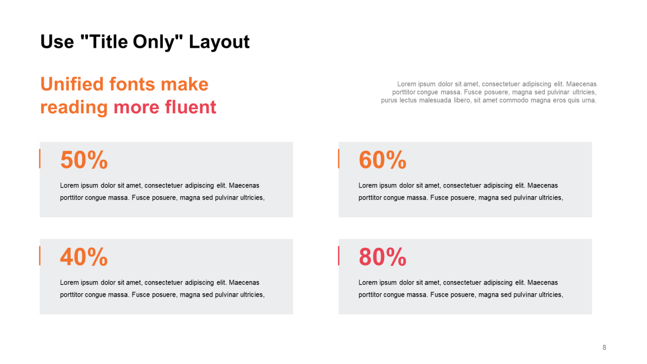 橙色插画物流工作总结PPT模板