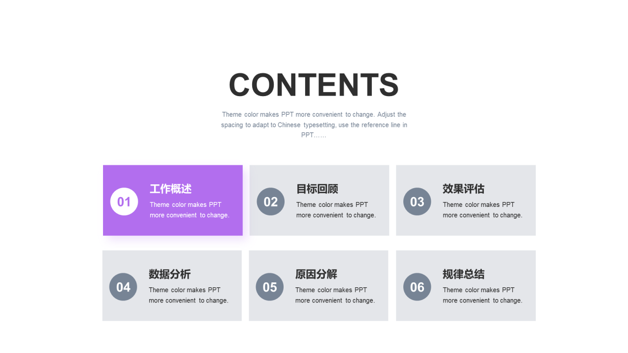 浅色科技发展工作总结与汇报PPT模板