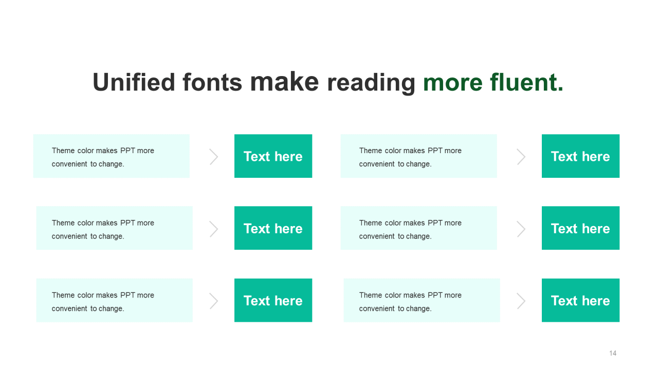 绿色简约植物工作总结PPT案例