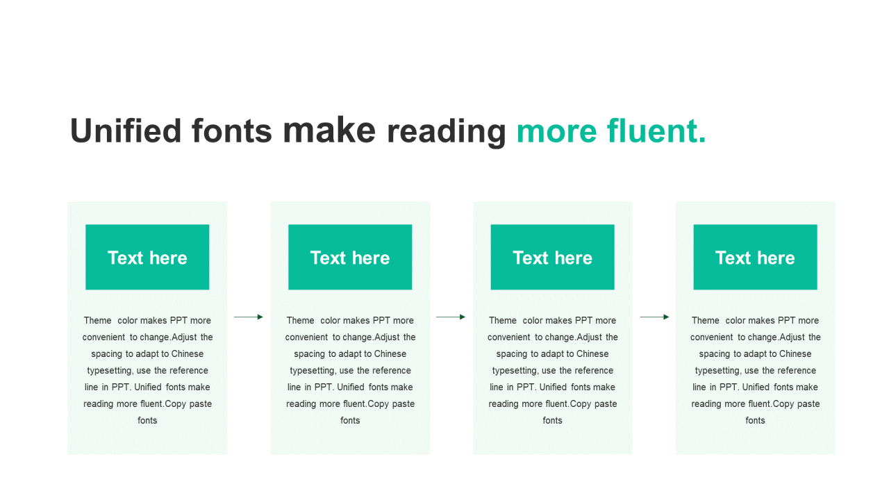 绿色简约植物工作总结PPT案例