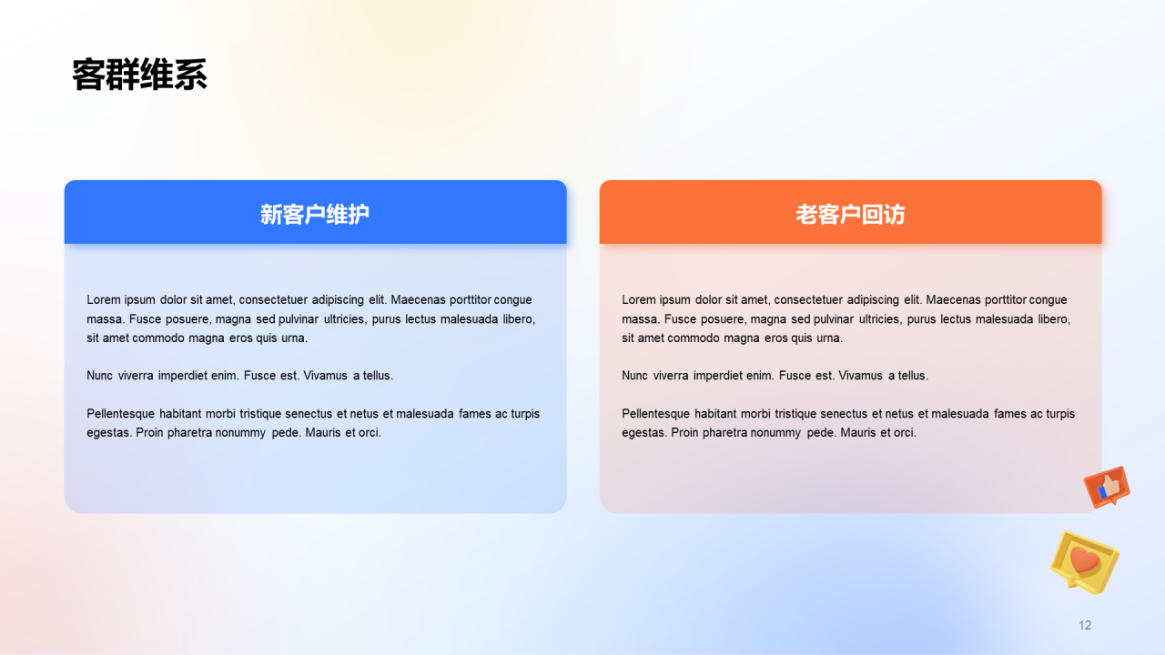 白色3D创意电商运营工作汇报PPT模板