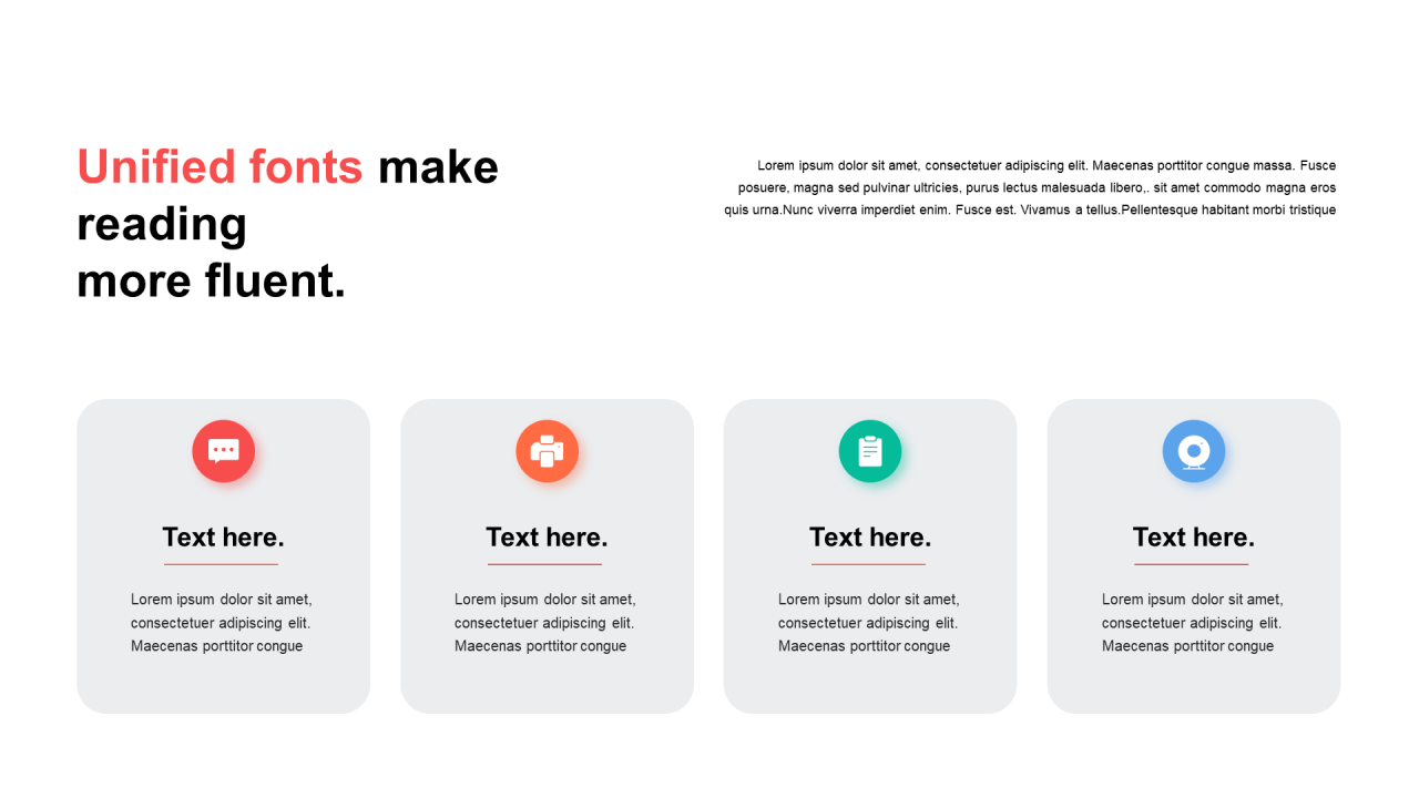 多色阴影2项PPT列表