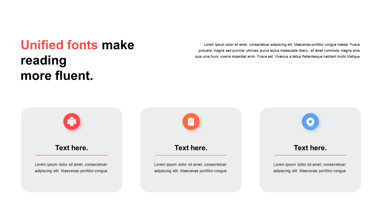 多色阴影2项PPT列表