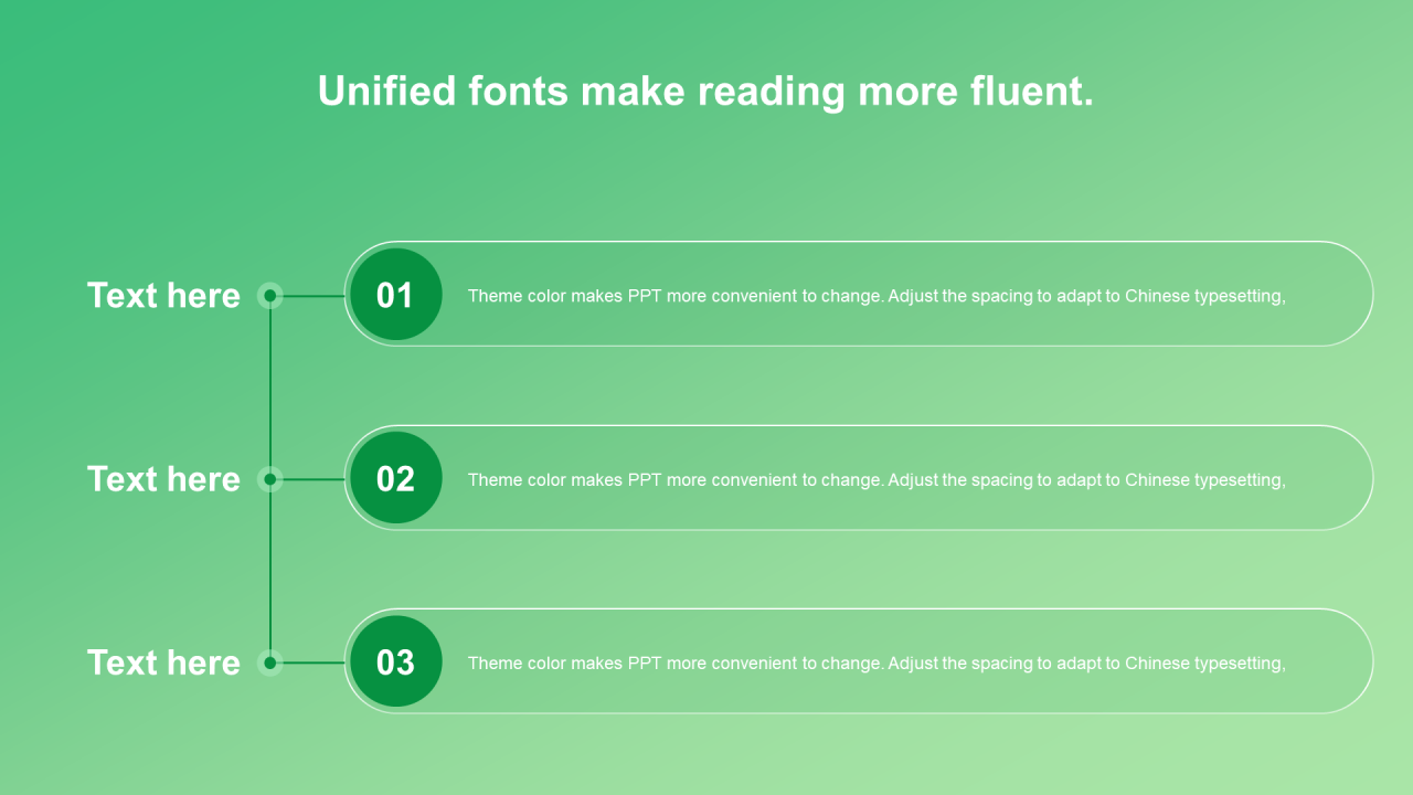 绿色创意互联网IT年中工作总结PPT模板