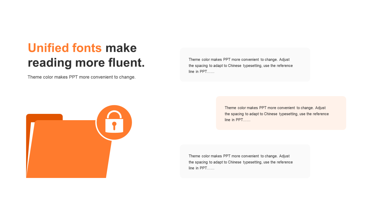 橙色商务商业计划书PPT模板