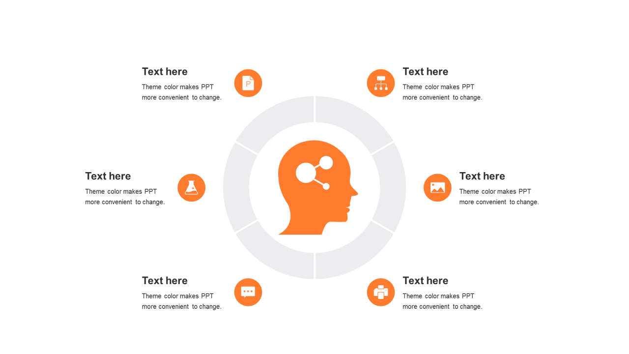 橙色商务商业计划书PPT模板