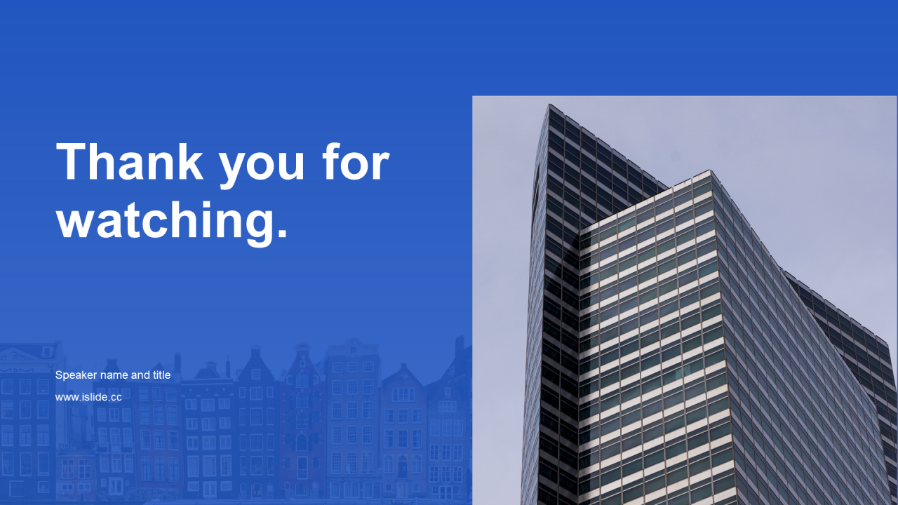 蓝色简约商业计划书PPT模板