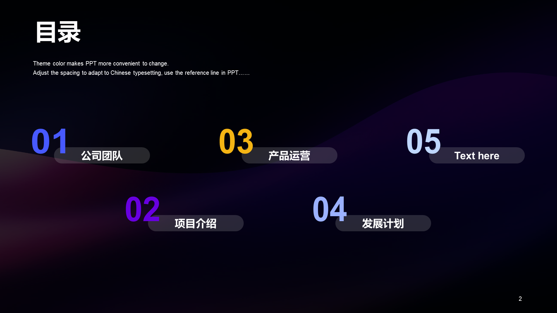 紫色简约商业计划书PPT模板