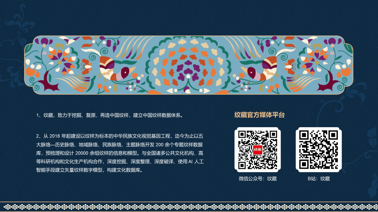 纹藏中国布依族纹样PPT介绍