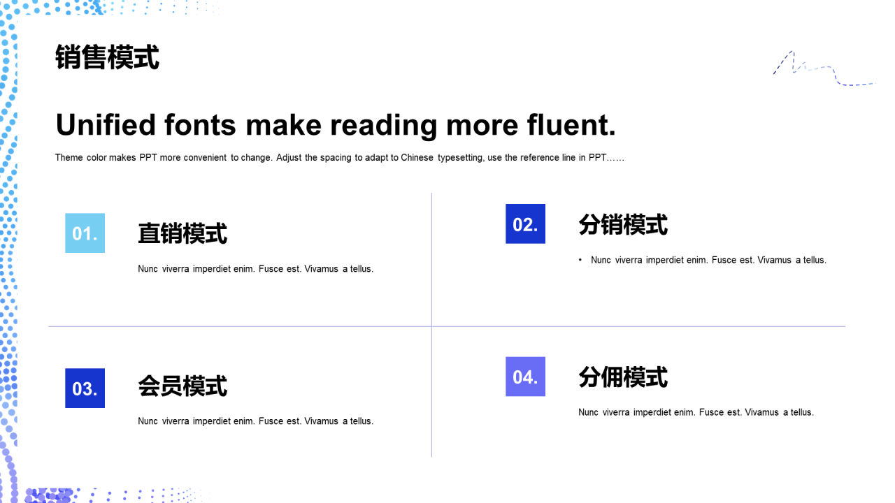 蓝色商务竞品分析报告PPT模板