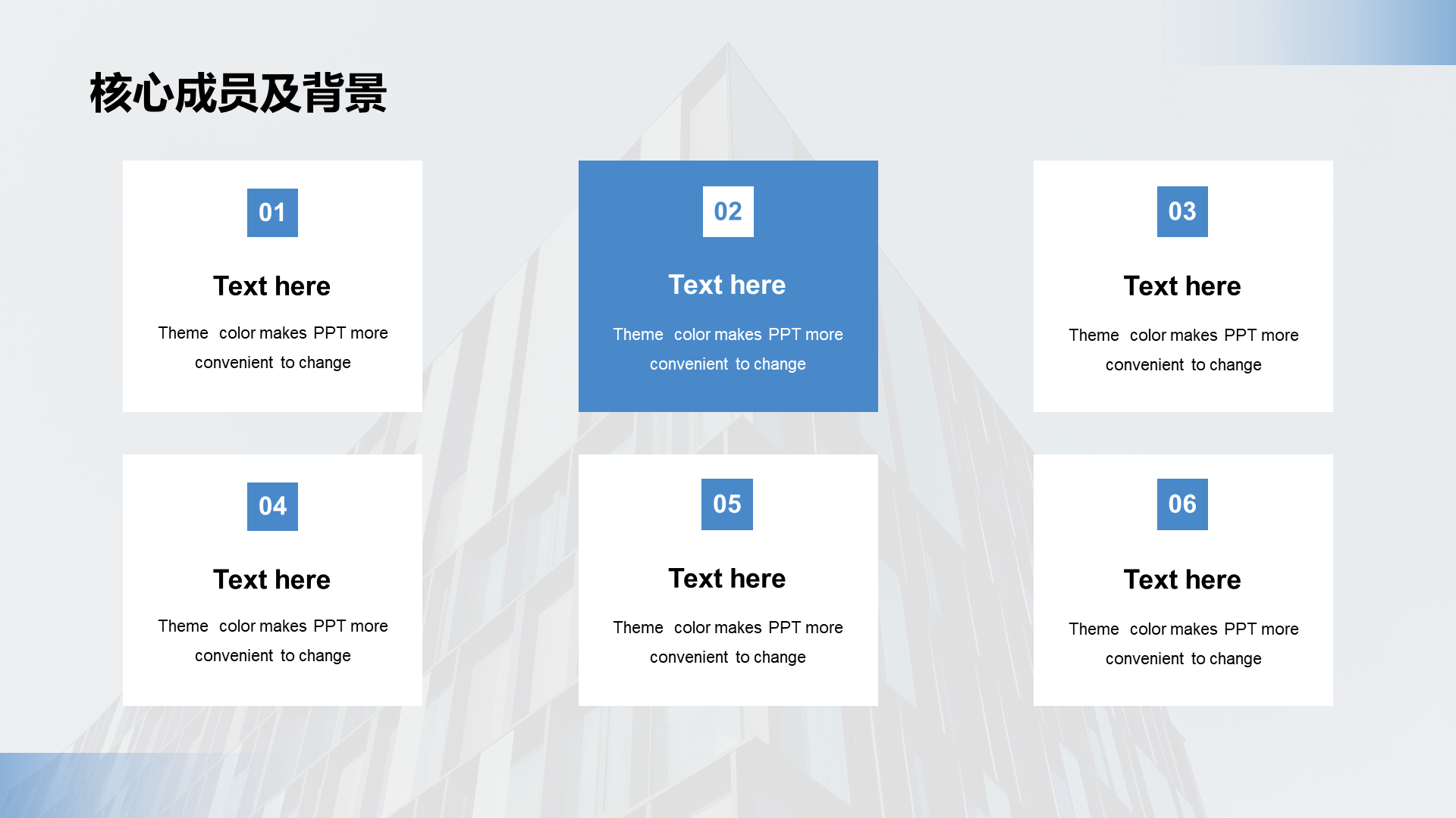 Blue business modern business financing plan PPT case