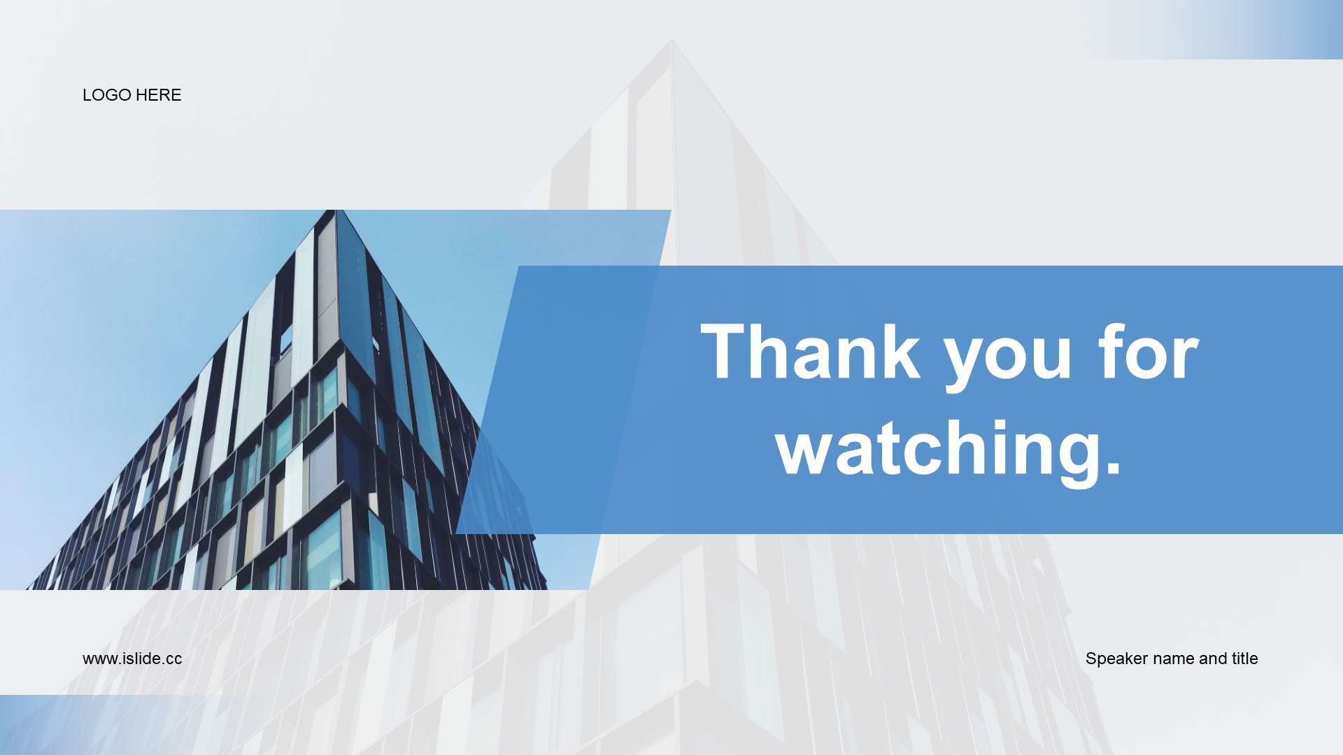 Blue business modern business financing plan PPT case