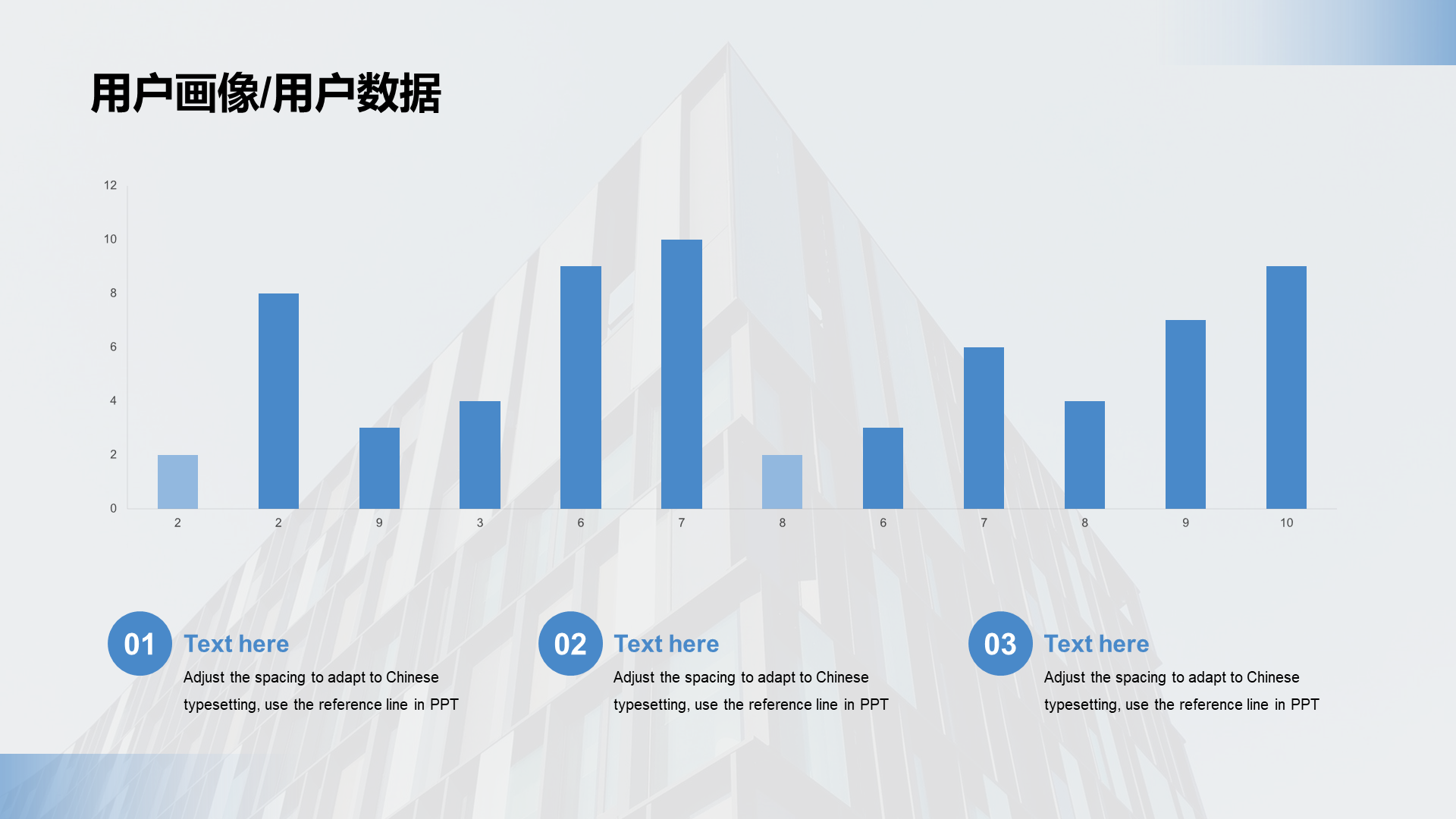 Blue business modern business financing plan PPT case