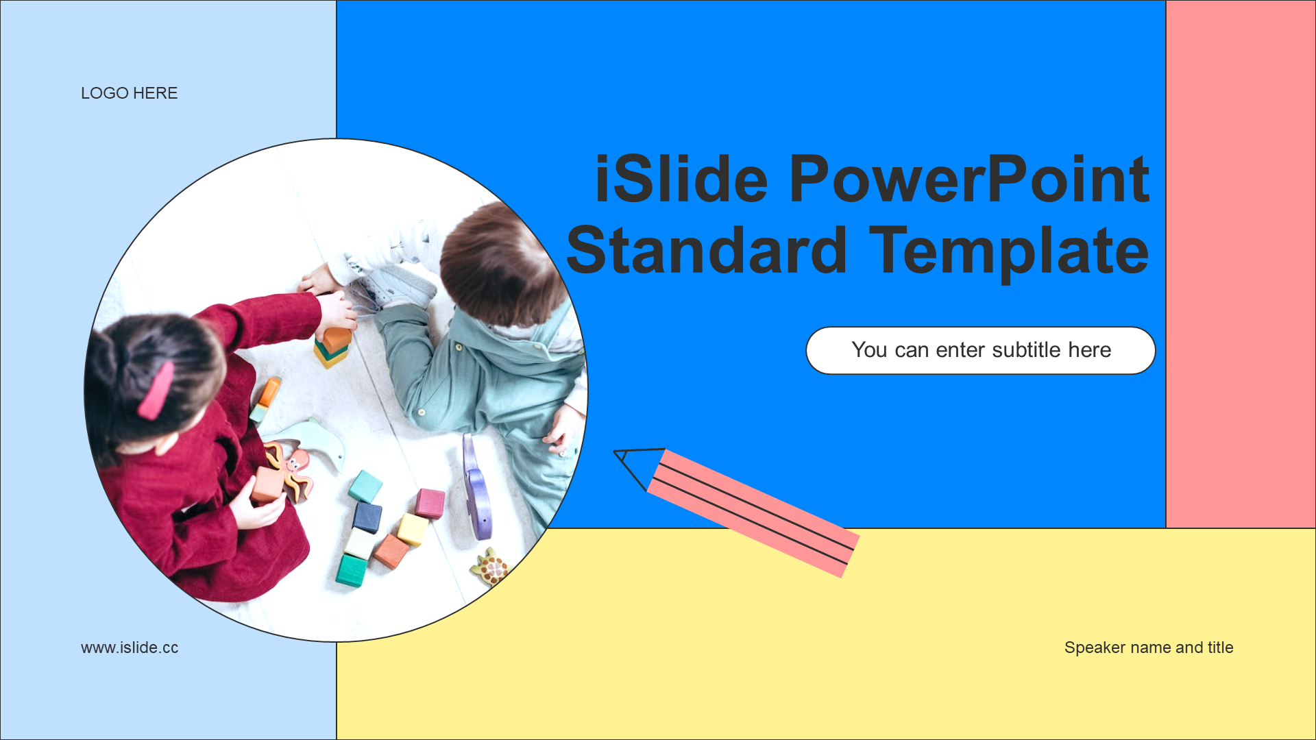 Blue business modern education and training PPT theme