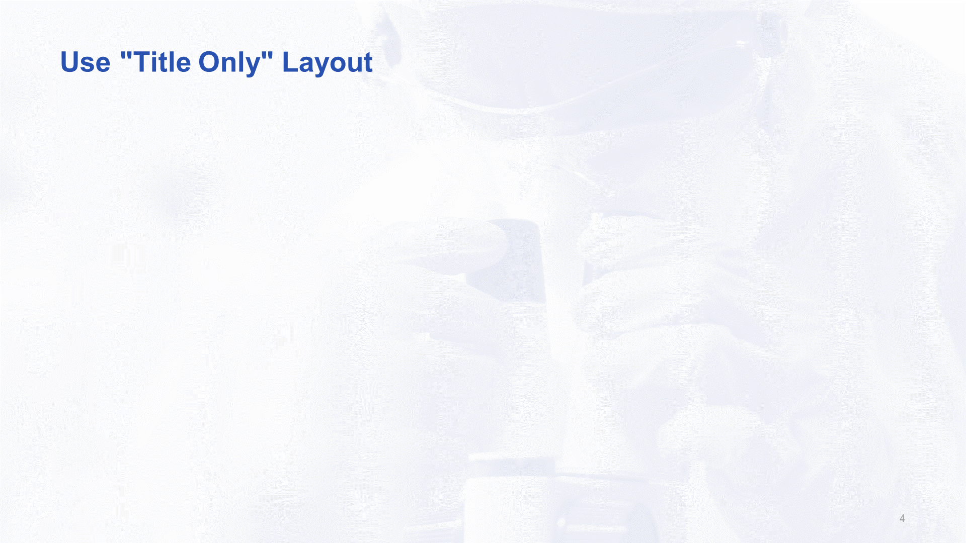 Blue business biomedical training courseware PPT theme