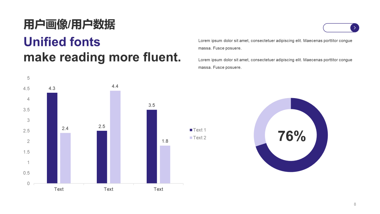 紫色简约IT互联网商业融资计划书PPT案例