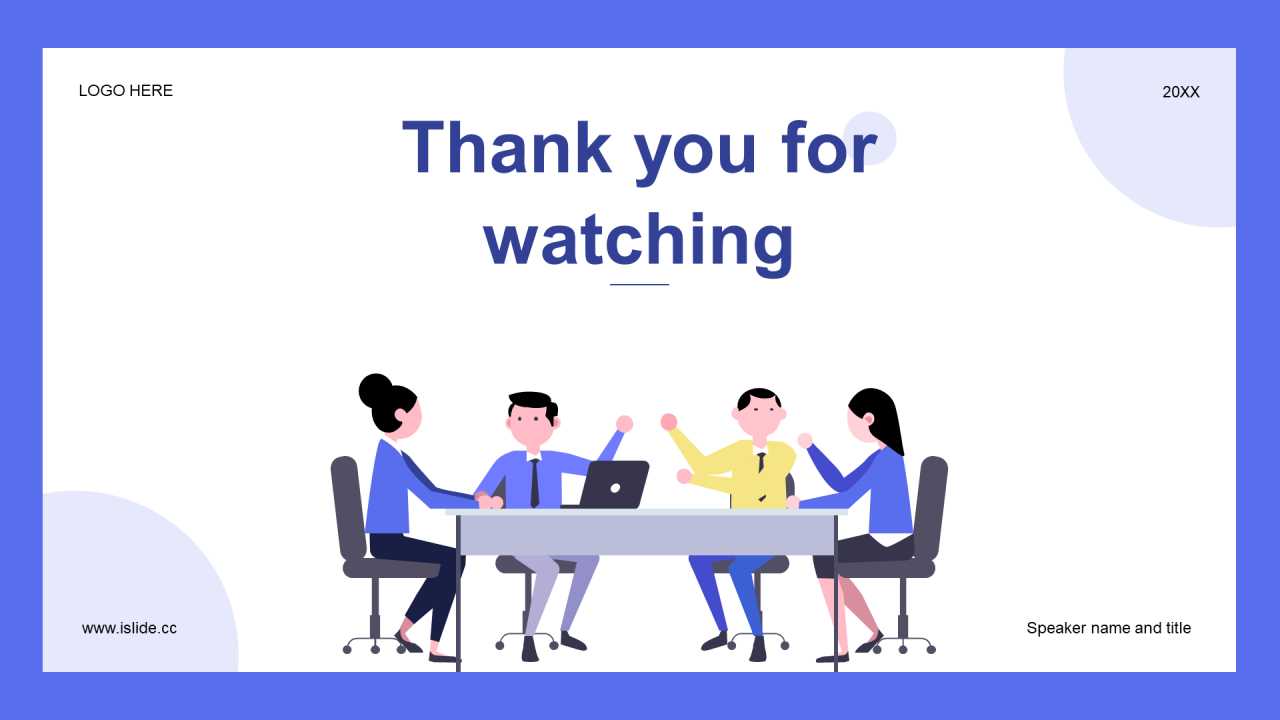 紫色插画金融行业工作总结PPT案例