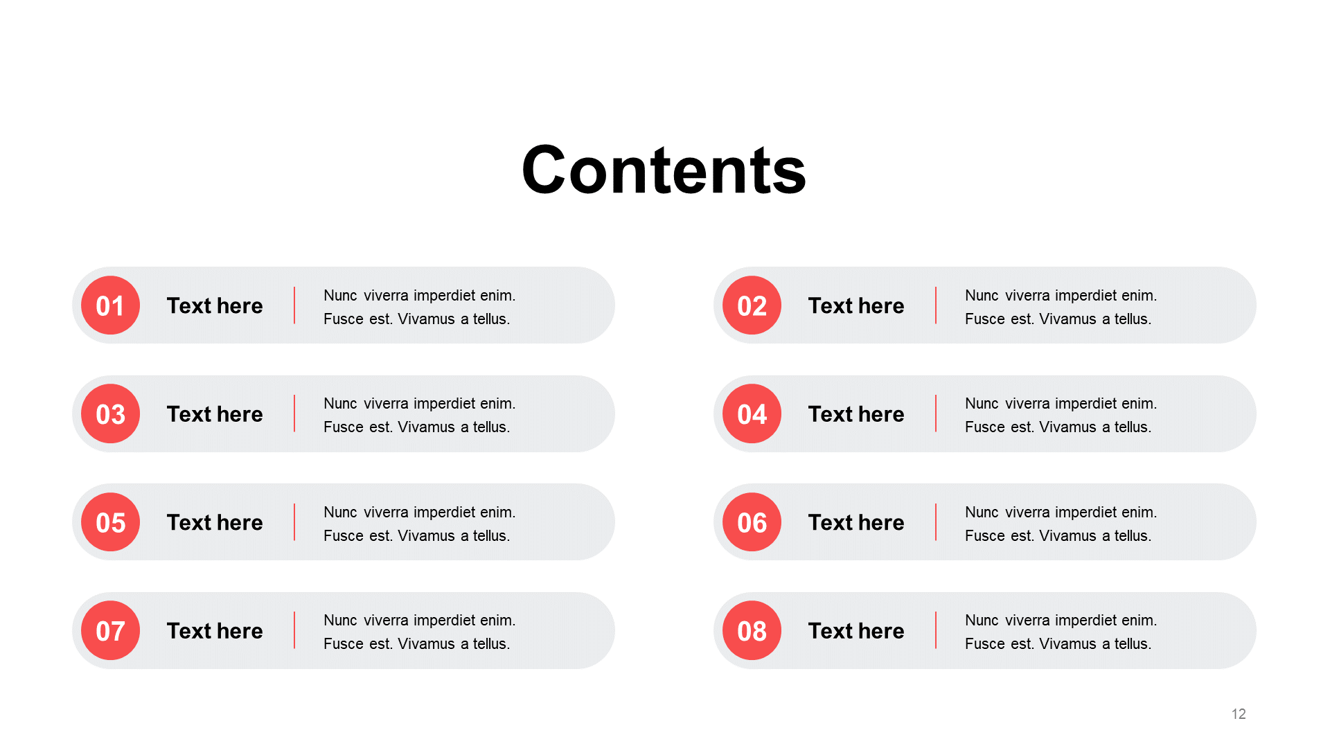 Monochrome flat 3 - item PPT directory