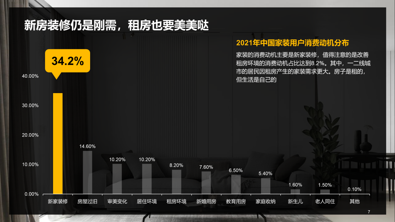 黑色商务2022年中国家装人群洞察报告