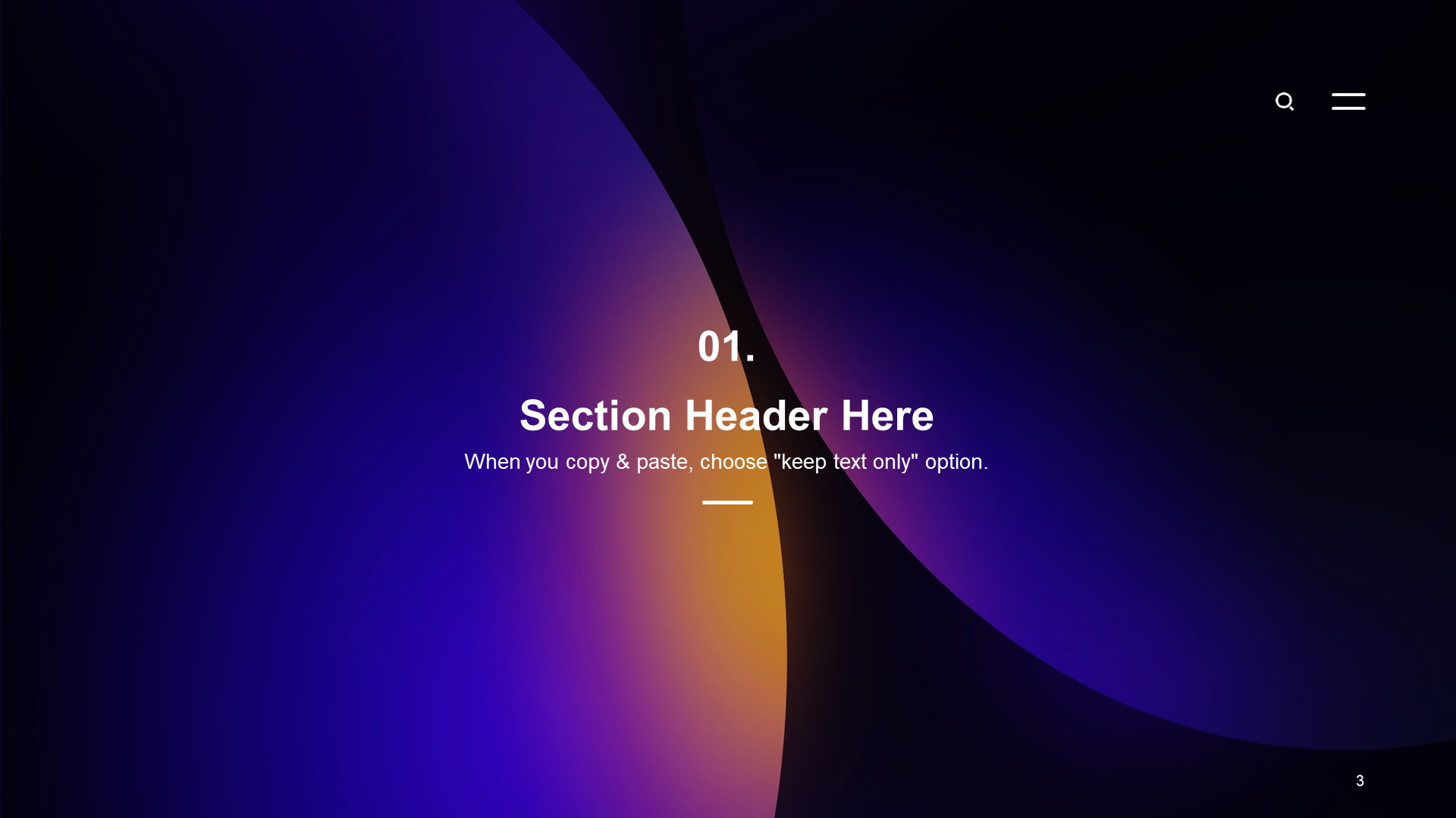 Blue and purple simple flat IT Internet competition presentation PPT theme