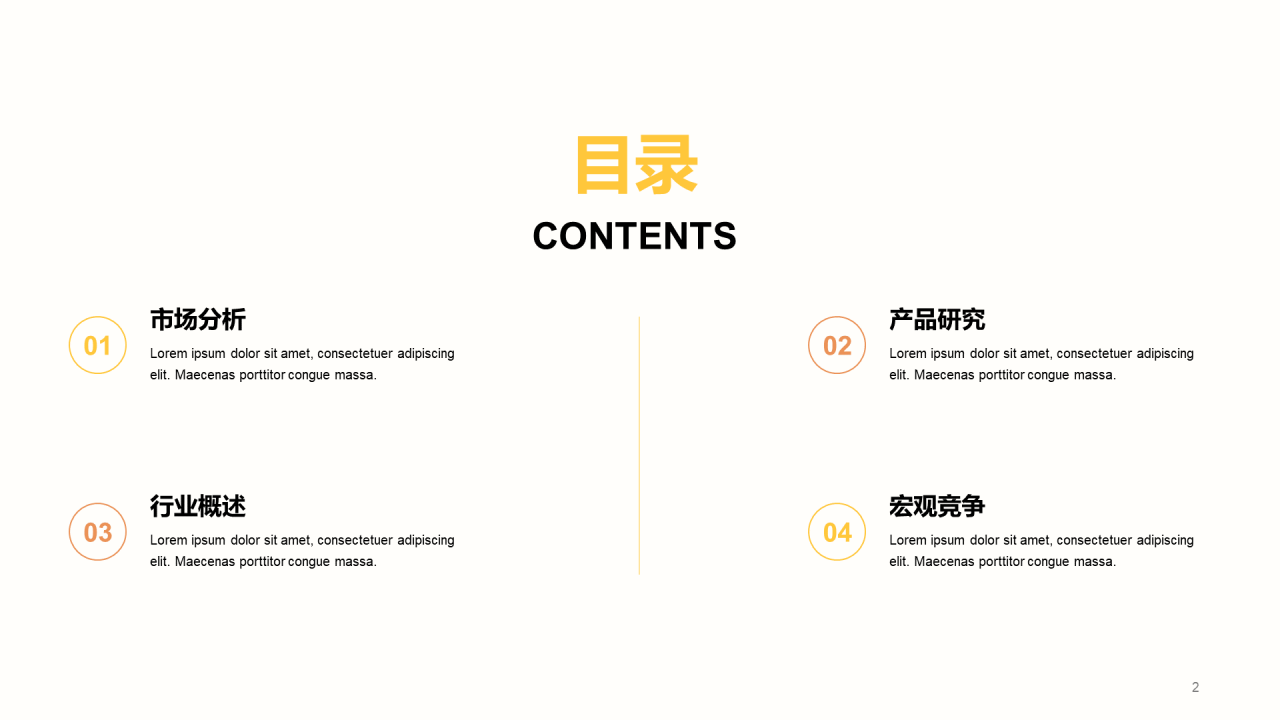 黄色商务现代艺术广告研究报告