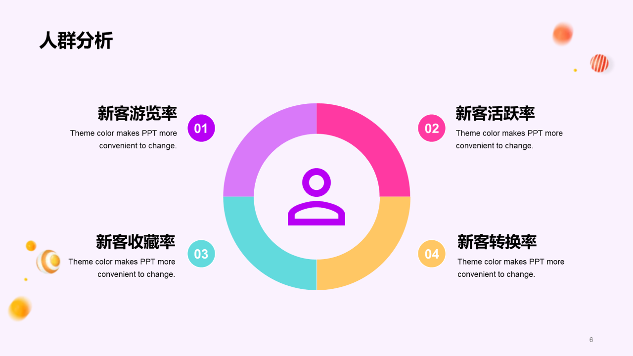 紫色创意炫酷双十一营销活动复盘