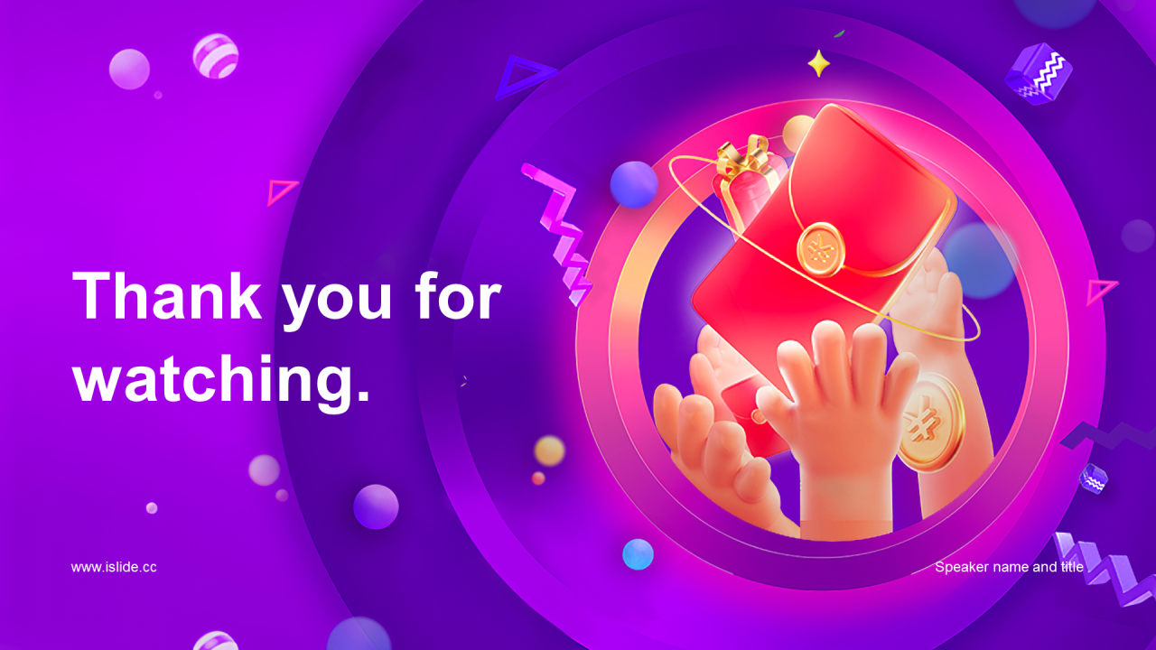 紫色创意炫酷双十一营销活动复盘