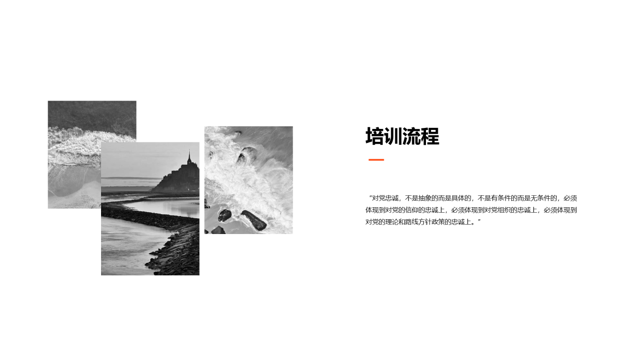 红色党政党员培训工作总结PPT案例
