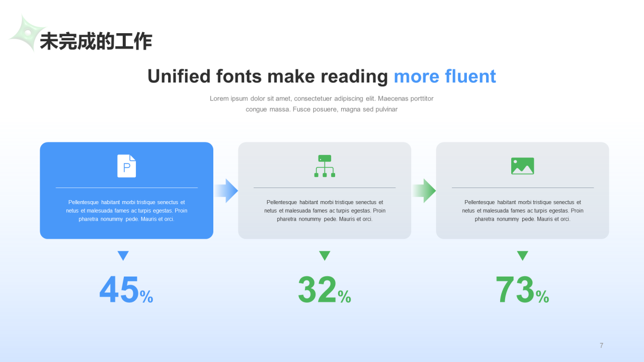 蓝绿色创意酷炫工作总结PPT案例