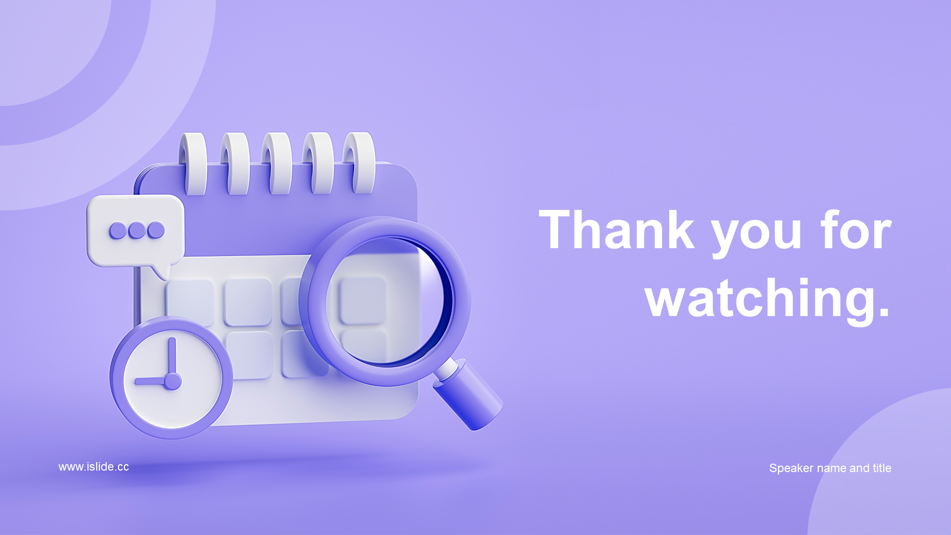 Purple creative cool 3D Internet work summary PPT