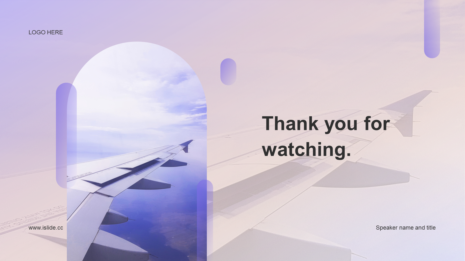 Purple Business modern transportation business plan PPT