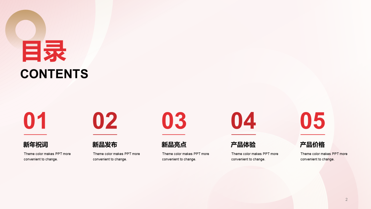 红色插画教育培训企业年会年终发布会