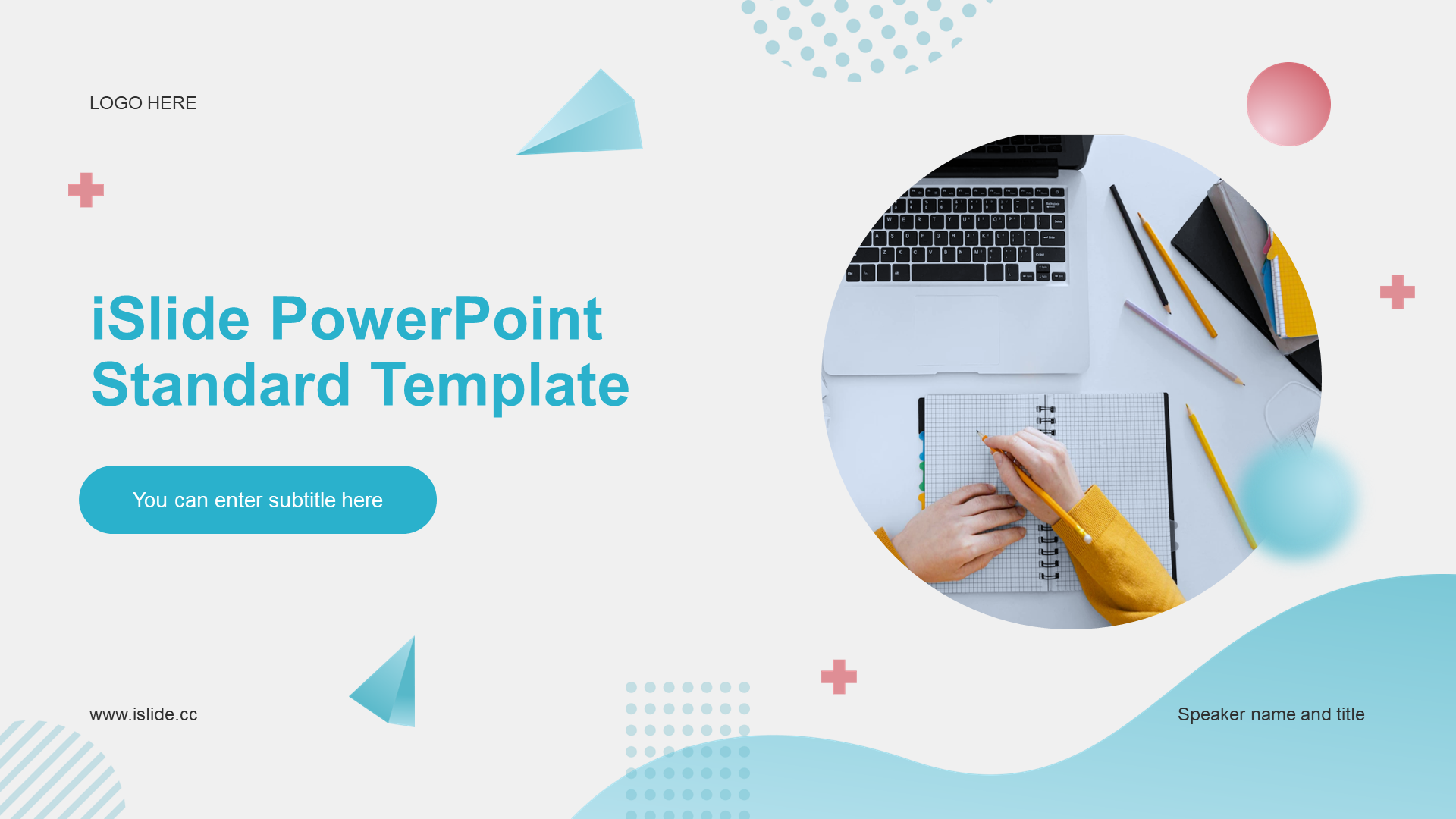 Blue business geometry graduation defense PPT template