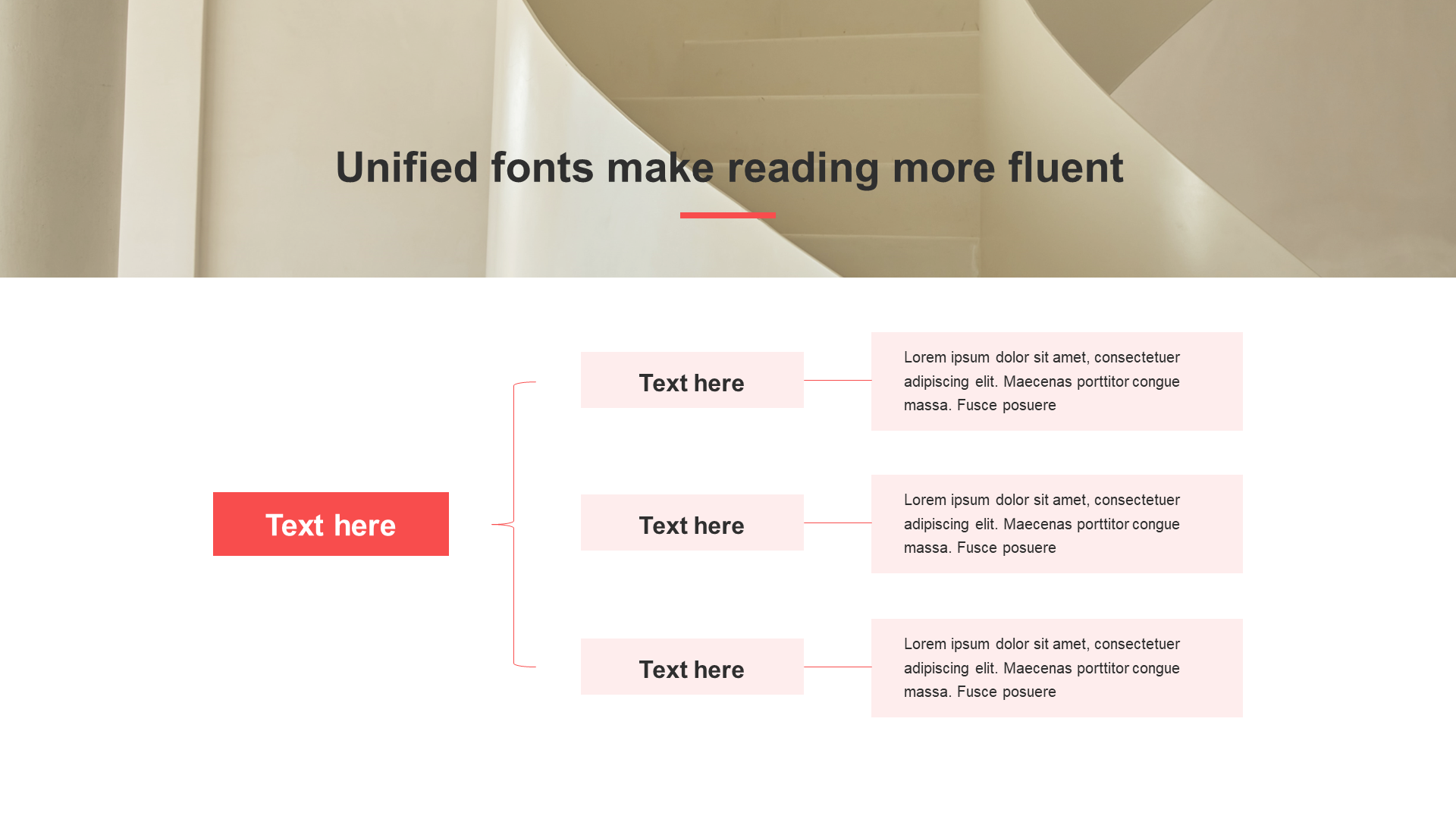 Monochrome flat PPT hierarchy