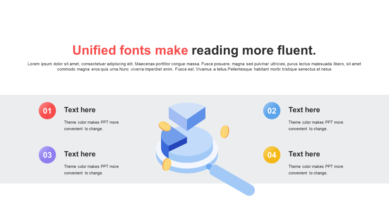 多色渐变PPT关系