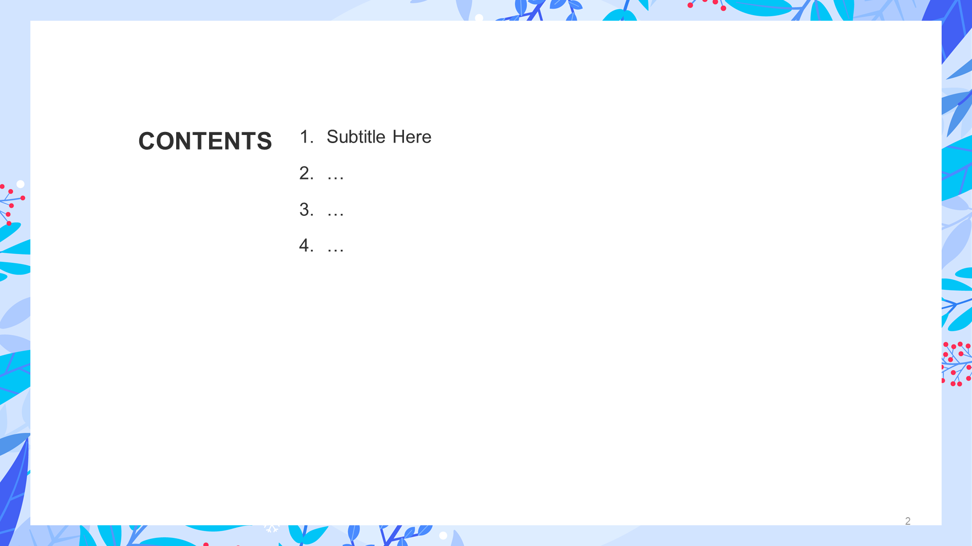 Blue simple illustration education training PPT