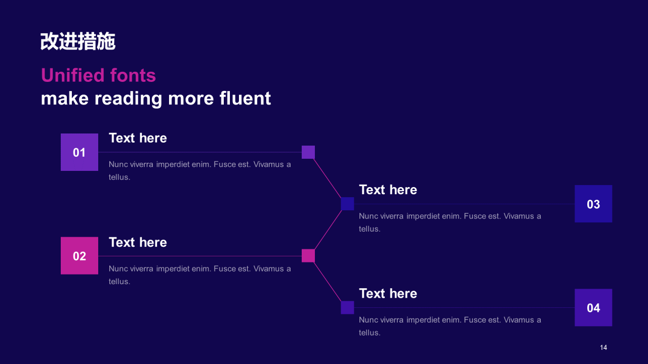 紫色商务现代IT互联网工作总结