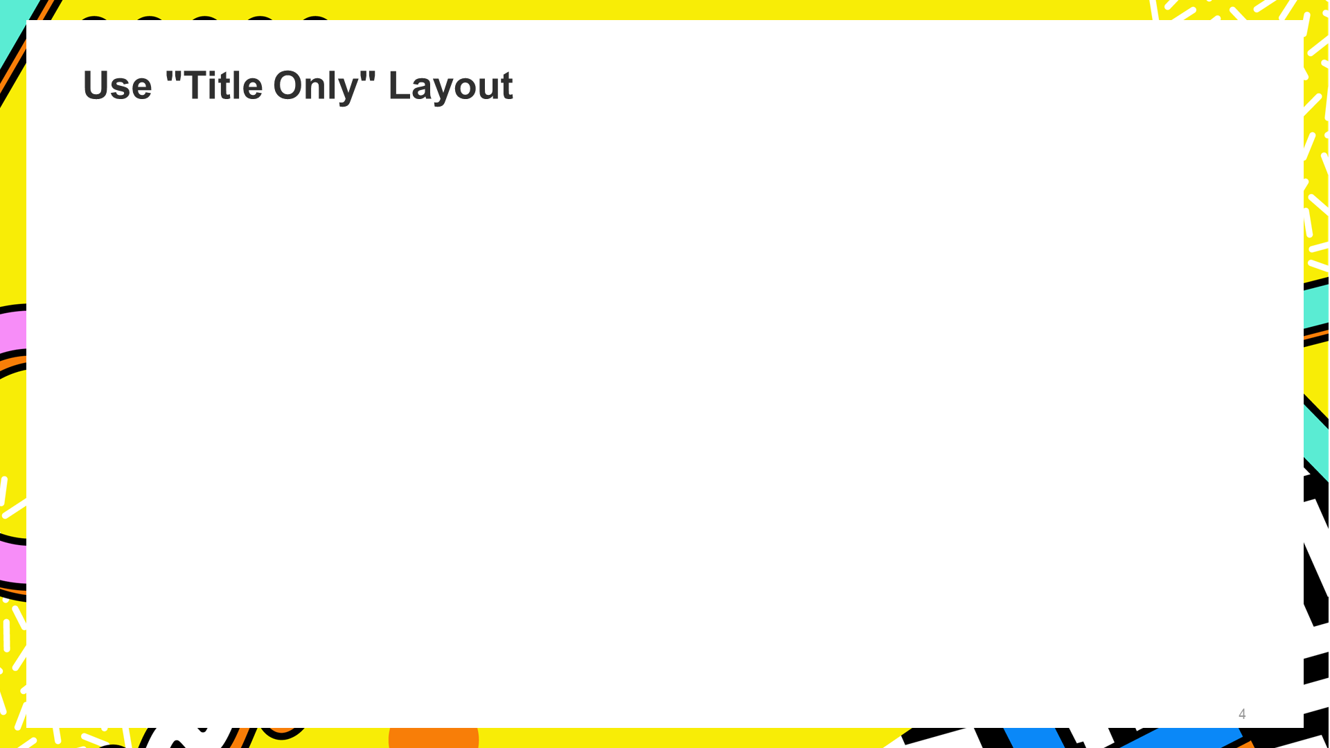 Yellow illustration education training courseware PPT
