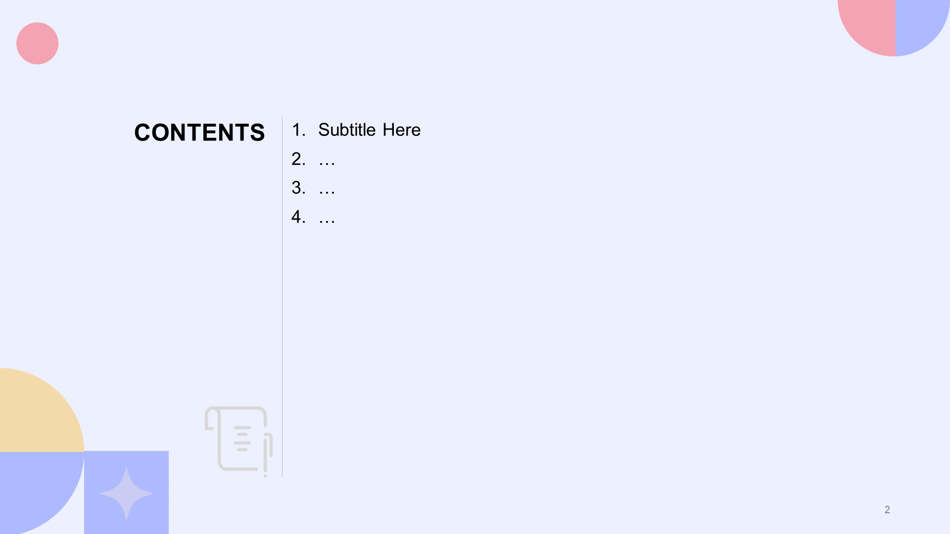 Blue simple flat education training training courseware